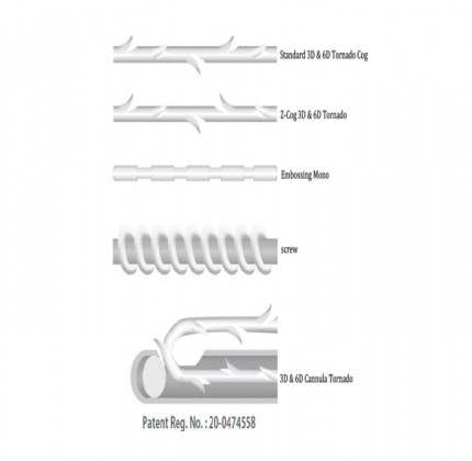 K2PLLA LIFTING THREAD - Advanced Solution for Youthful Contour